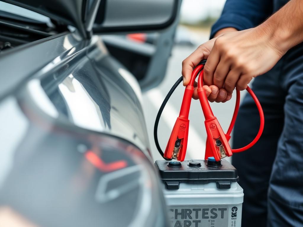 Roadside battery assistance